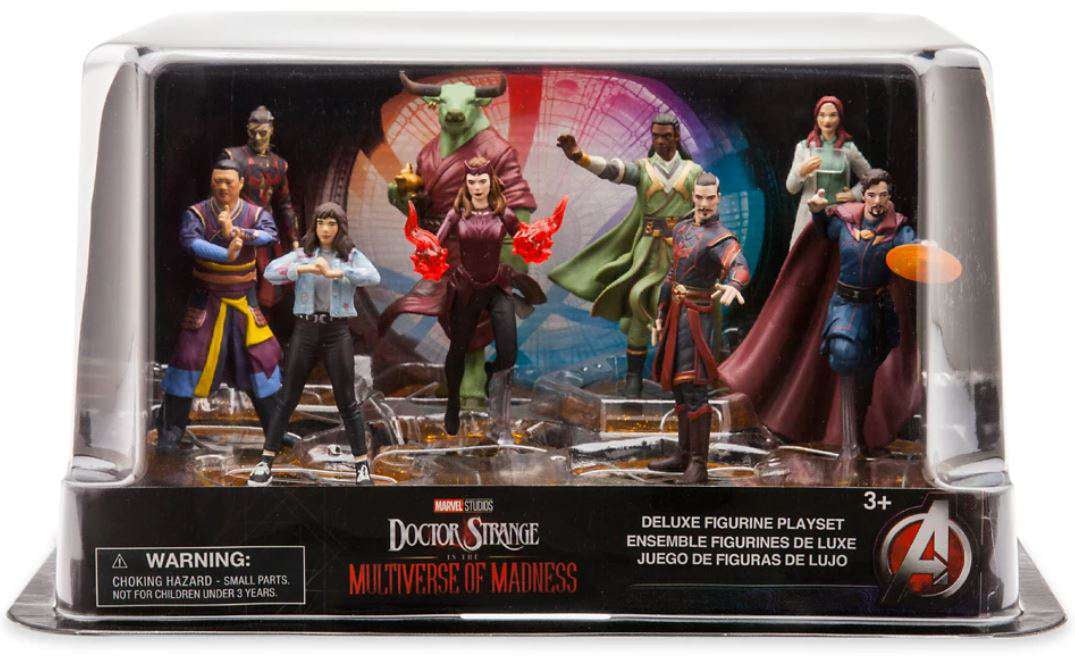 Marvel Doctor Strange in the Multiverse of Madness 9-Piece Deluxe PVC Figure Play Set