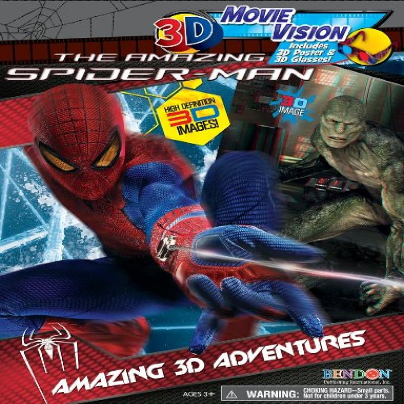 Bendon Spider Man 3D Movie Vision Book