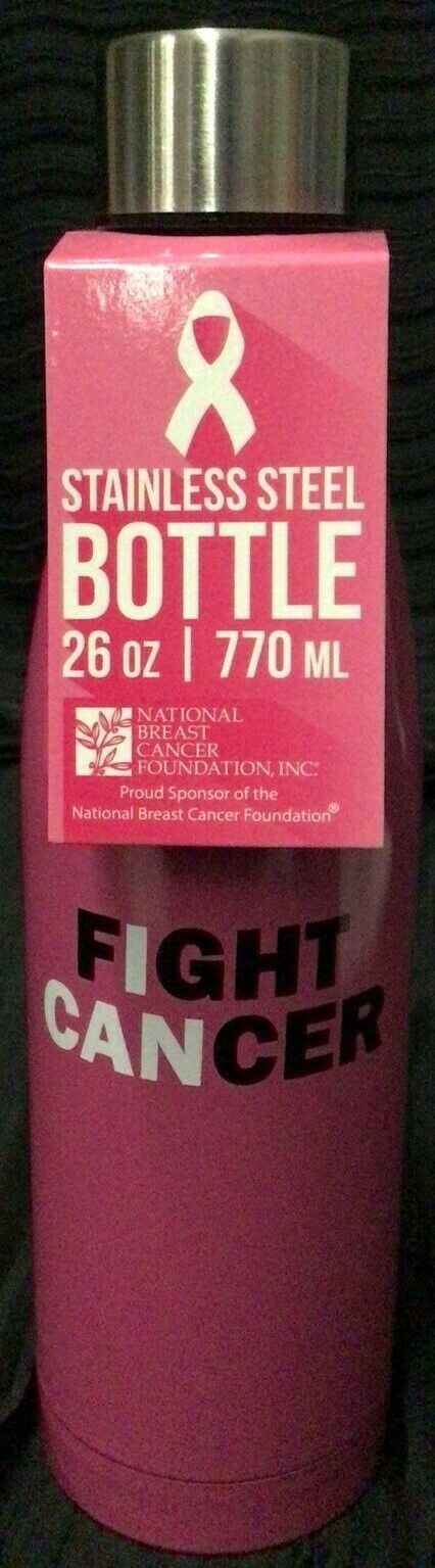 Fight Cancer Stainless Steel Bottle 26 Oz