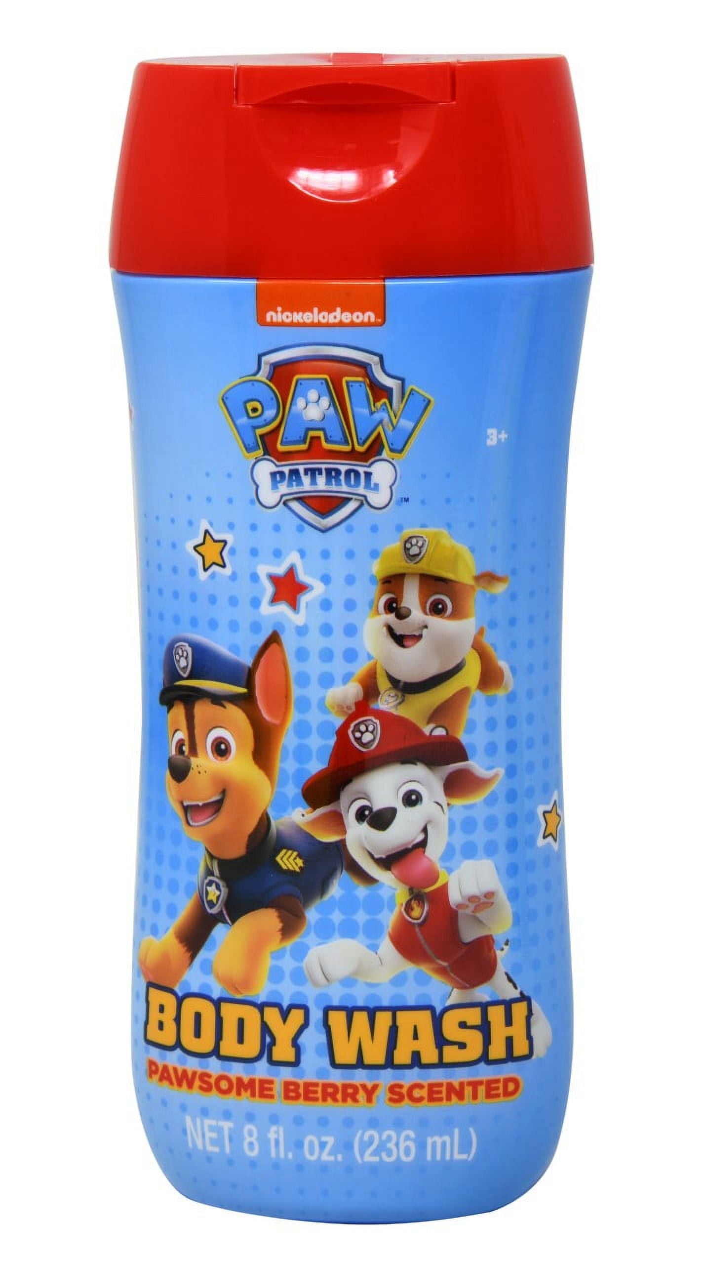 Paw Patrol Body Wash 8 Oz Bottle, Parabens  Free Non