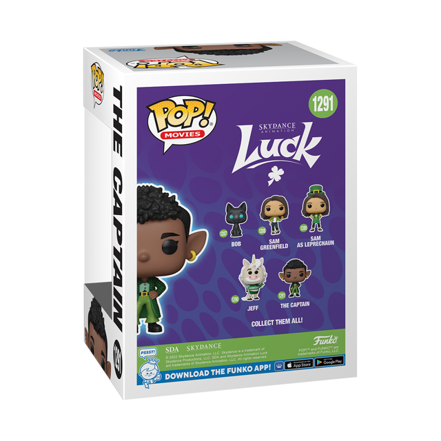 Funko Pop! Movies: Luck - The Captain Vinyl Figure