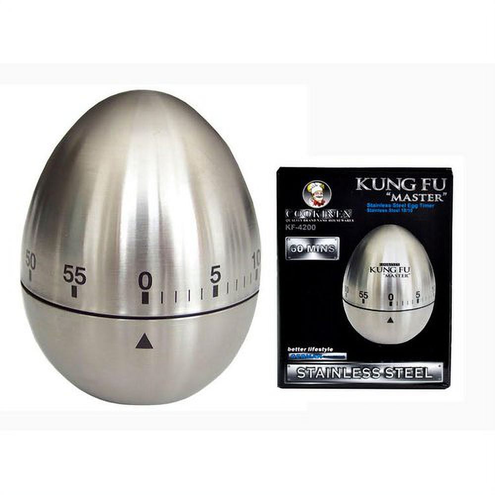 Cookinex Kung Fu ''Master'' Stainless Steel Egg Timer