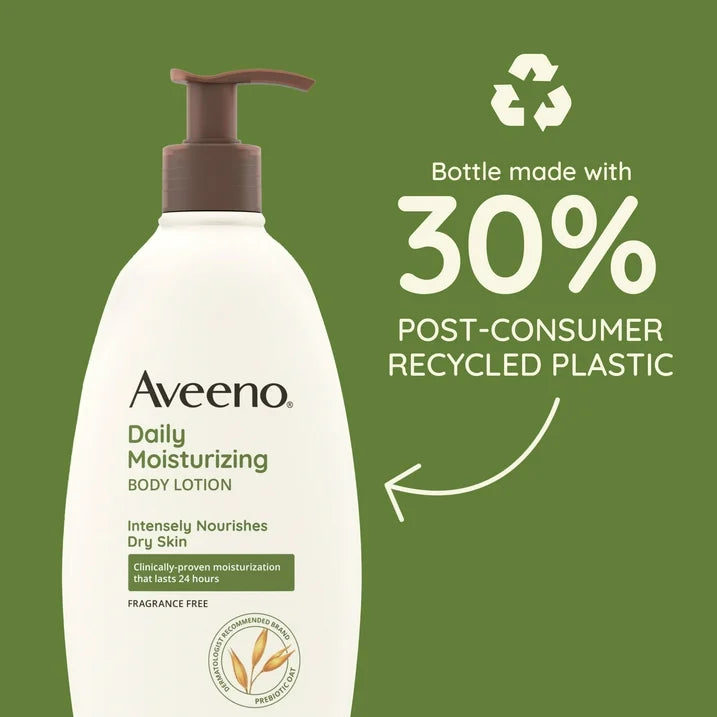 Aveeno Daily Moisturizing Lotion with Oat for Dry Skin, 20 fl. oz