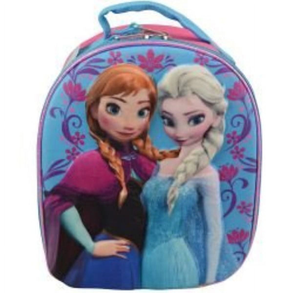 Frozen dome shaped lunch bag with molded front